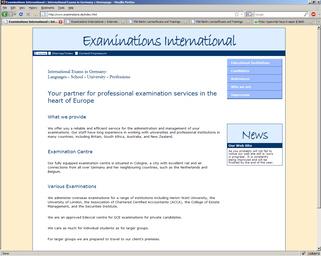 Website Examinations.DE